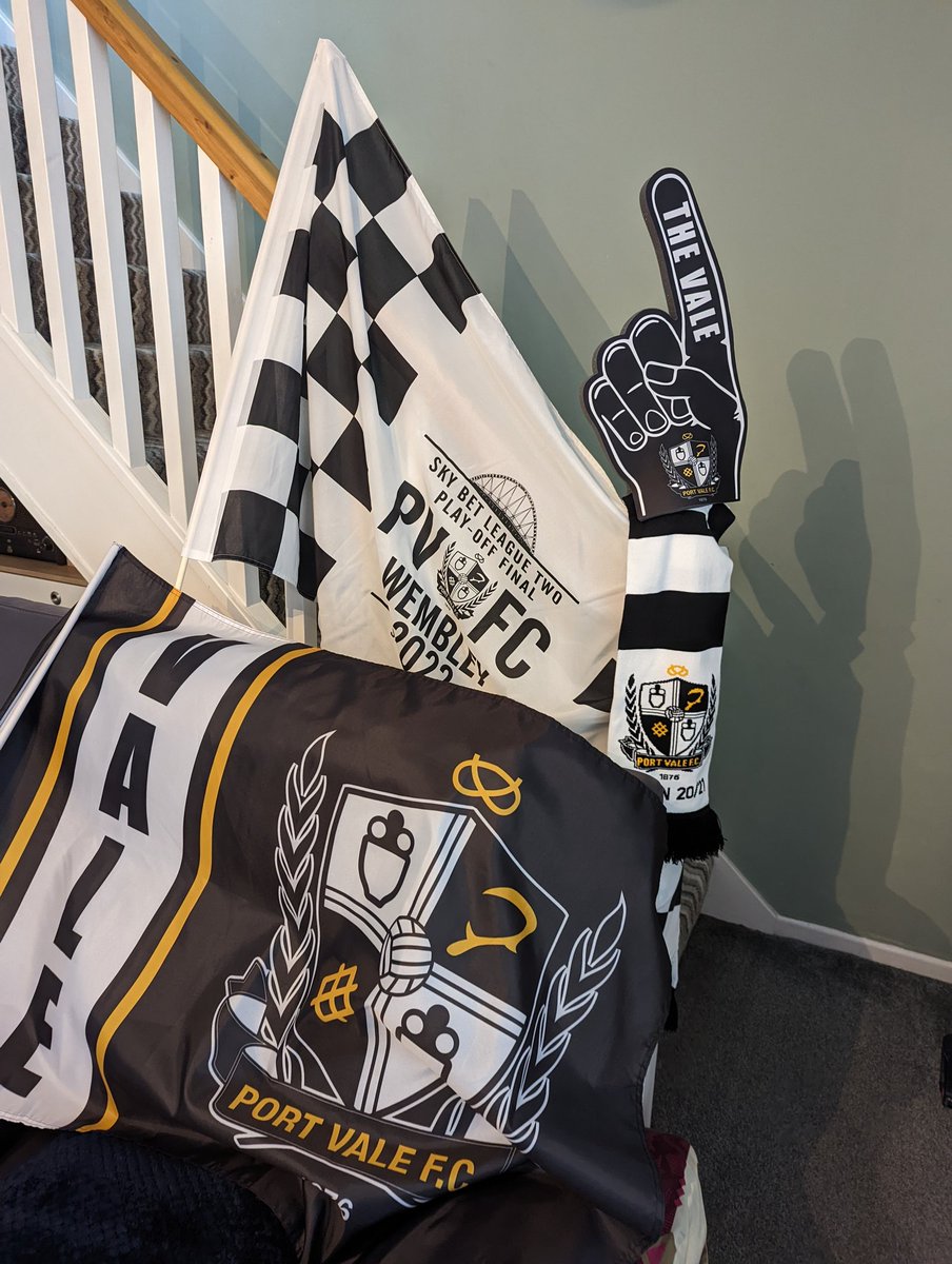 OzzyNova's tweet photo. Must be Wembley this weekend ⚫⚪⚫⚪ #UTV #VTID #SuperValeAway #Wembley #FirstFinal https://t.co/ouI6uYWhbu