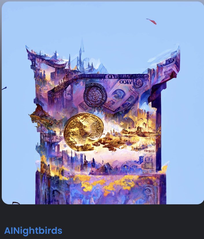 crypto_clarks's tweet photo. @CapitanCapibara That’s unreal, congrats! Pick up some @aimoonbirds with that ! https://t.co/8RxKUNWH03
