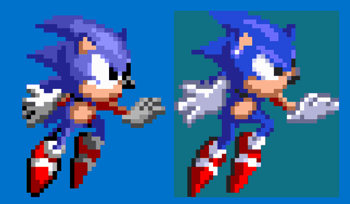 AudioReam on X: I have done one of Sonic's 'Snowboarding' Sprites