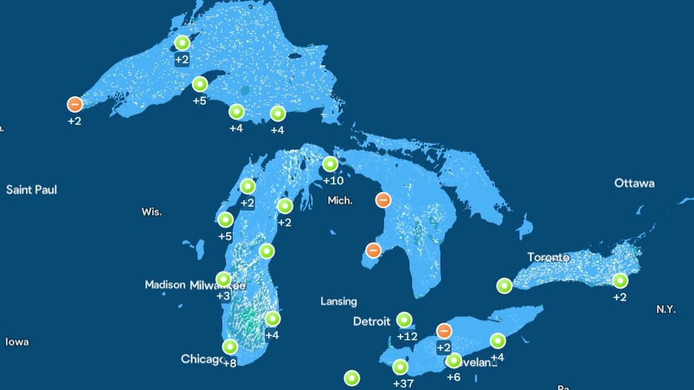 A new cloud-based platform provides current weather and water conditions across the Great Lakes through a network of buoys. The Great Lakes Observing System launched Seagull last month for the everyday recreational users and those who work on our lakes - seagull.glos.org/landing