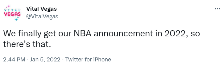 VitalVegas's tweet photo. Just gonna leave these here. "Las Vegas NBA Rumor Intensifies Following Columnist Radio Interview." https://t.co/NZtRTWmoqk https://t.co/0UNDe6TYGG