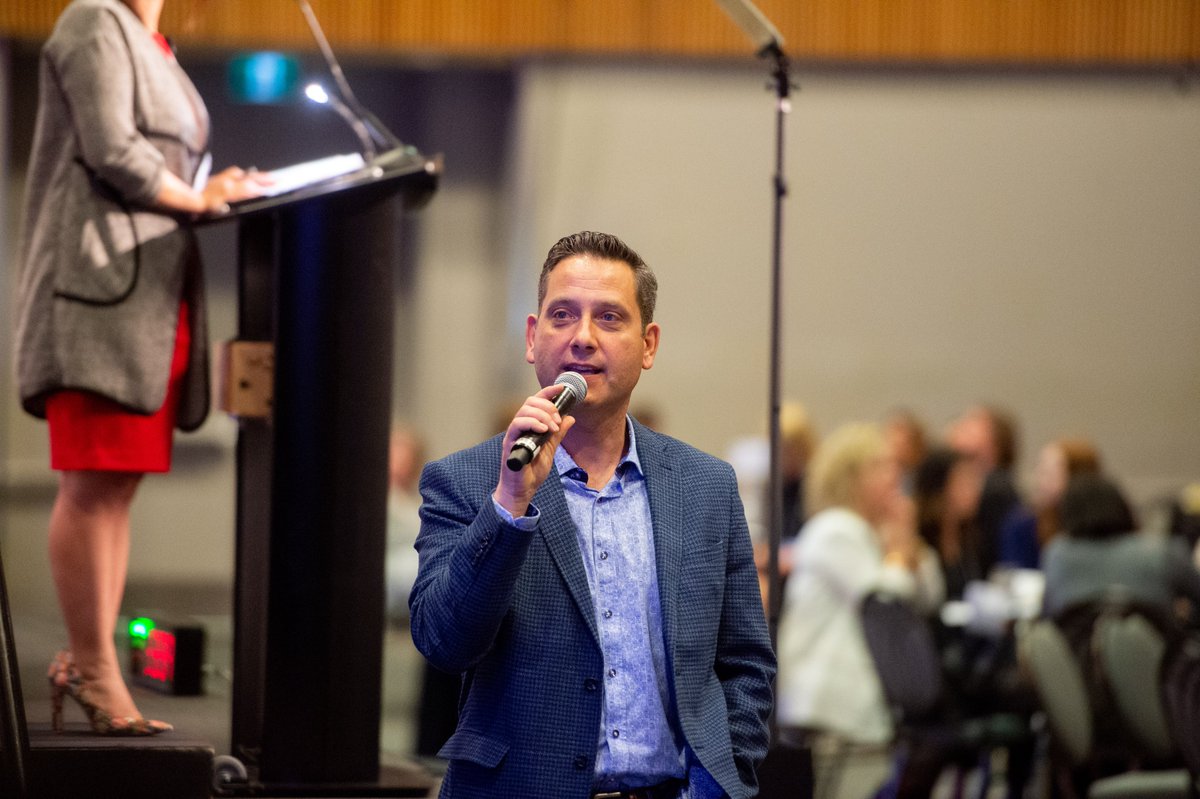 “I don’t want us to be performative; we need to lead with action. Thank you to the business community for committing to action.”- @LorenRemillard, President and CEO of The Winnipeg Chamber of Commerce

#CODEConference 📷 Mike Sudoma