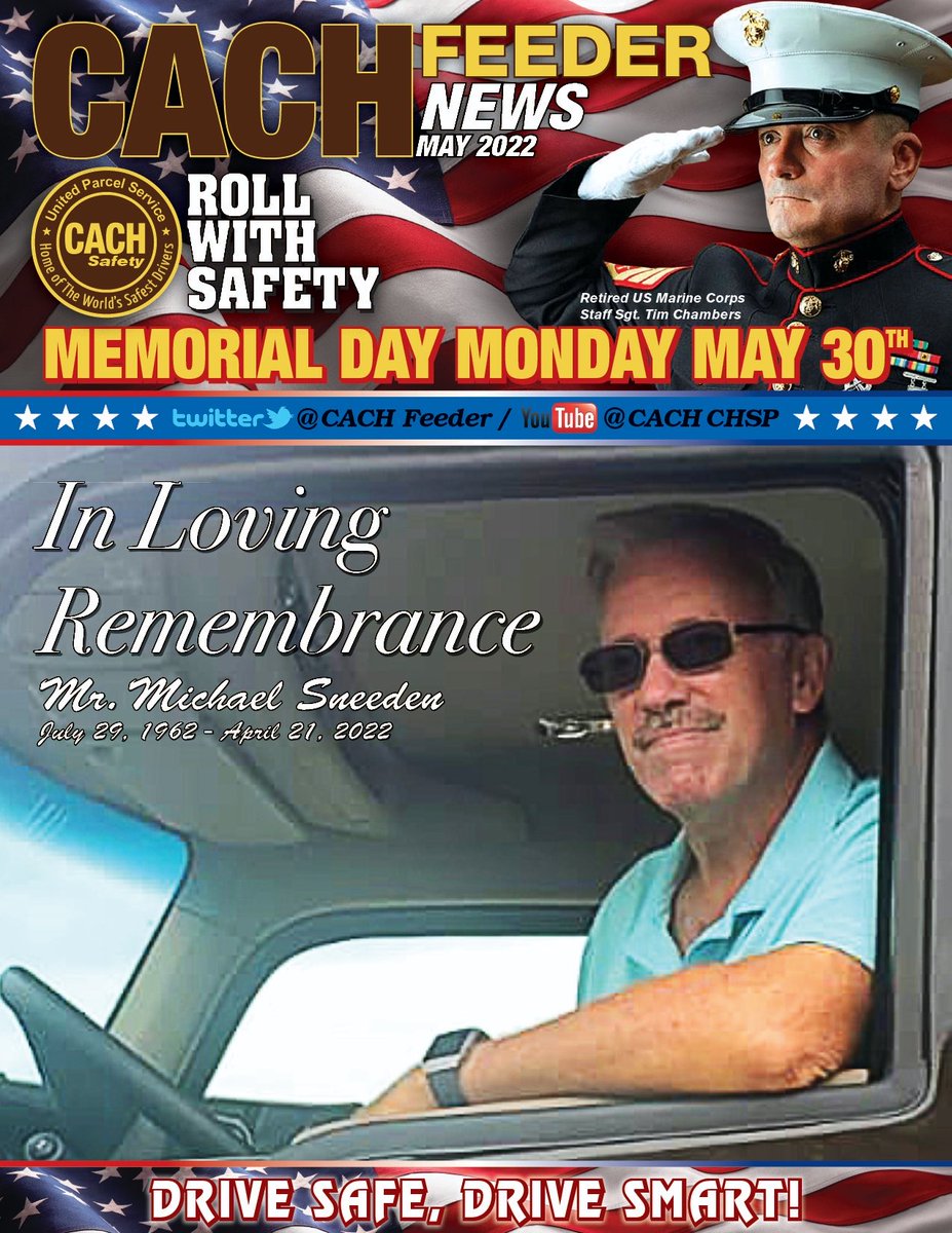 The May issue issuu.com/latsaras2112/d… of CACH Feeder News 📰 is out! Happy Memorial Day to all. 🇺🇸 <a href="/UPSers/">UPSers</a> <a href="/OCFeederSafety/">OakCreekFeederCHSP</a> <a href="/SfecaFeederSfty/">San Fernando</a> <a href="/UPSCERCAsafety/">Cerritos Feeder Safety Team</a> <a href="/Gr8LakesSafety/">UPS Great Lakes District Safety</a>
