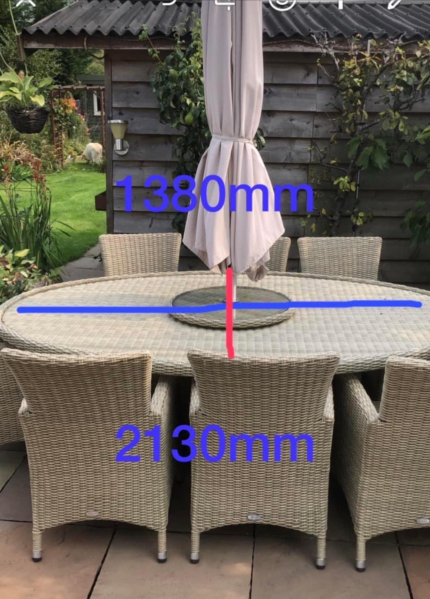 leahodell91's tweet photo. @Bramblecrest  Hi, I have this table but looking for chairs to match. Do you have them in stock? This set is from you. https://t.co/QSq3K2gQm3