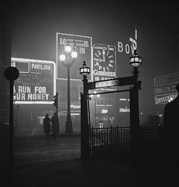 Piccadilly At Night. London. 1955, Ernst Hass