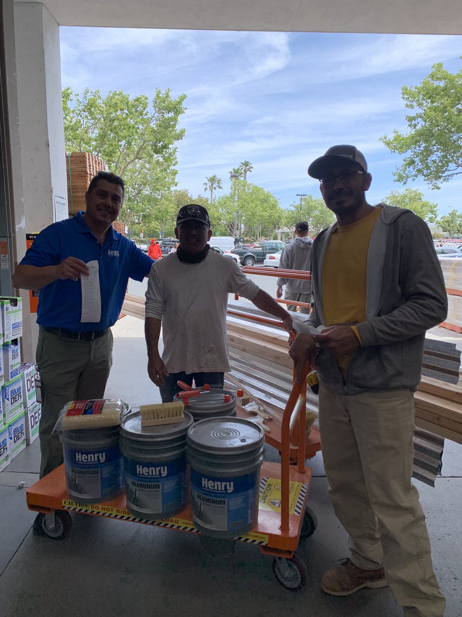 Today, I helped close a sale at the aisle for $600 with PK to customers and assisted store associated with # Henry Roof Solutions. At HD 0637 Fairfield. @Rafzilla82 <a href="/SteveWoodsHD/">Steve Woods</a> <a href="/KimballMarc/">Marc Kimball</a> @HenryProSales <a href="/sperryhenryco/">Scott Perry</a> <a href="/DDGage24/">Daniell Gage</a> <a href="/SuzyGarrett72/">Suzy Garrett</a> <a href="/kristinc0901/">Kristin Caldwell</a>