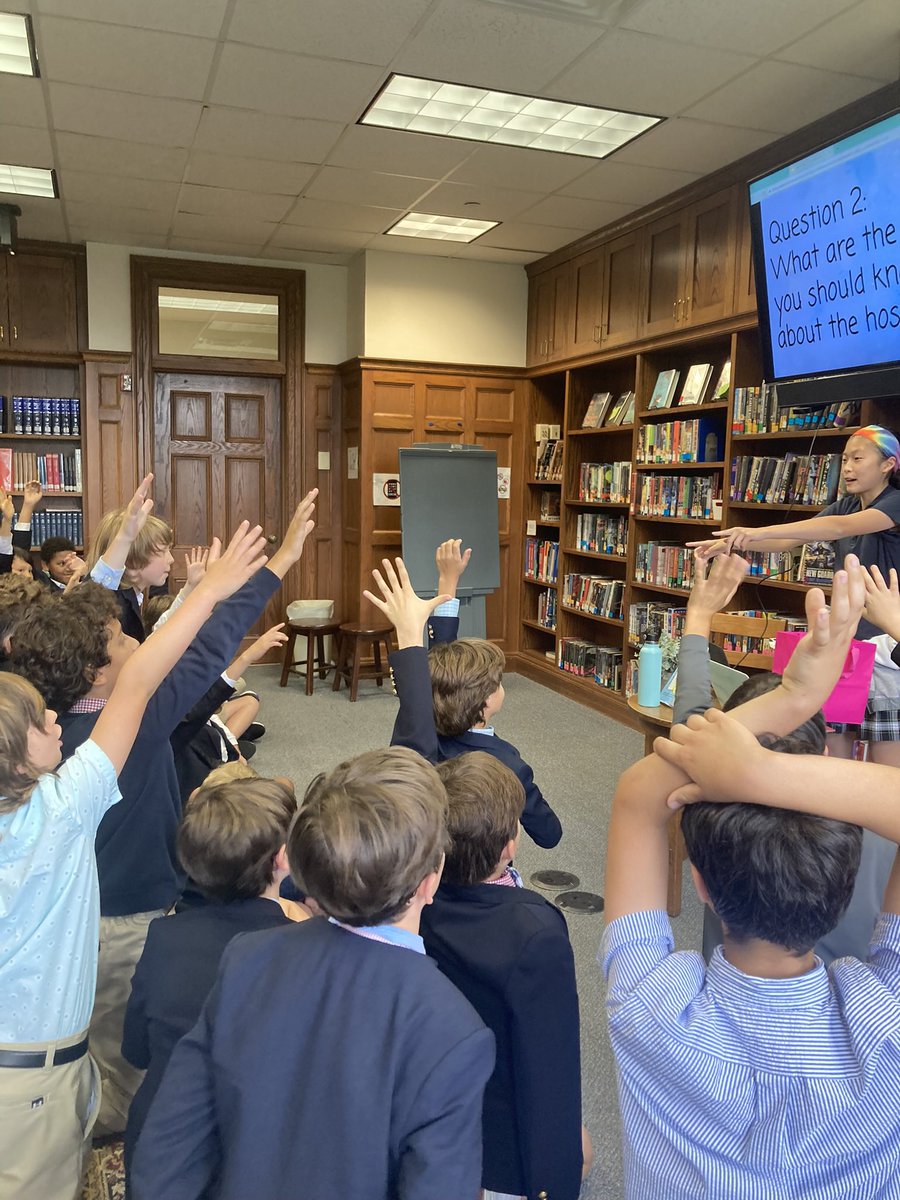 ParrottLibrary's tweet image. We had an amazing time welcoming author Nell Choi @myhospitalstory to talk about her experience in the hospital and the process of writing books. She is a NATURAL and had our C formers on the edge of their seats!!