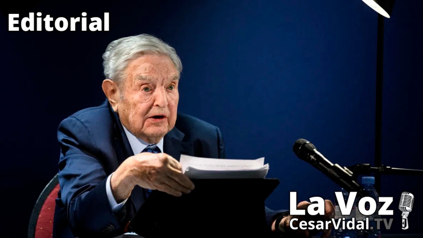 cesarvidal's tweet photo. Ya puedes escuchar:  Editorial: Un psicópata llamado George Soros - 26/05/22 https://t.co/X5dZyoLRXm https://t.co/hbDQC8jD3U
