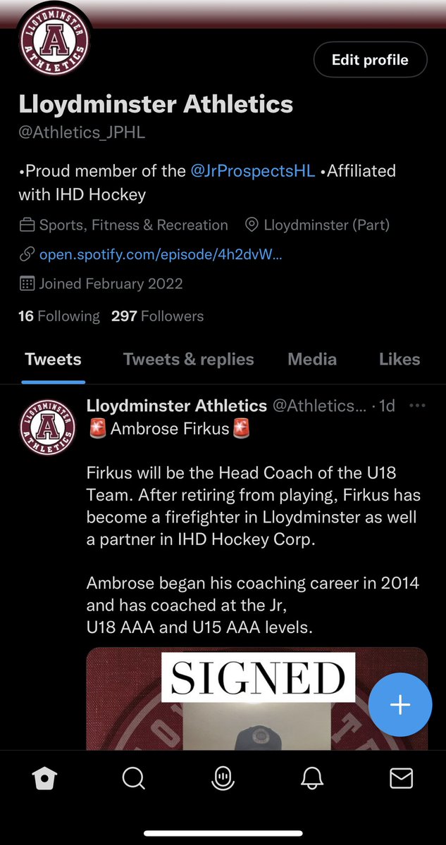 Athletics_JPHL's tweet photo. Big shoutout to Kurt Price and the guys down at Lloydminster Nissan for having @kyletappIHD and @ambrosefirkus on the show! 

We encourage you to listen in via either Spotify/Facebook/YouTube and let us know your thoughts!!🎙🎧

#AthleticsHockey #GetTheFacts https://t.co/oTCcRVMBtK