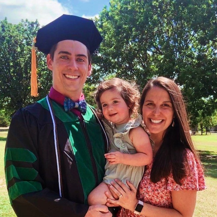 ElijahMccDO's tweet photo. Hey #MedTwitter, how long will it take to get used to introducing myself as "Doctor McClellan?"
#firstgenphysician @TCOM_UNTHSC https://t.co/FK0fGOgRX7