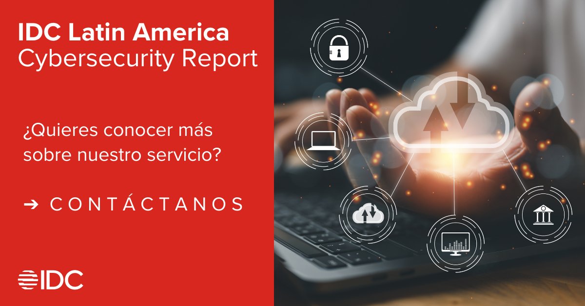 IDCLatin's tweet photo. ¿Sabías que el el 𝟲𝟮% de las #organizaciones en #AméricaLatina afirma que está #implementando o ya tiene en #producción un #servicio específico de 𝗖𝗹𝗼𝘂𝗱 𝗣𝗿𝗼𝘁𝗲𝗰𝘁𝗶𝗼𝗻?
Completa el registro para que te platiquemos sobre nuestro #IDCreport ➔ https://t.co/QGsrPXSxIZ https://t.co/feR07FubWy