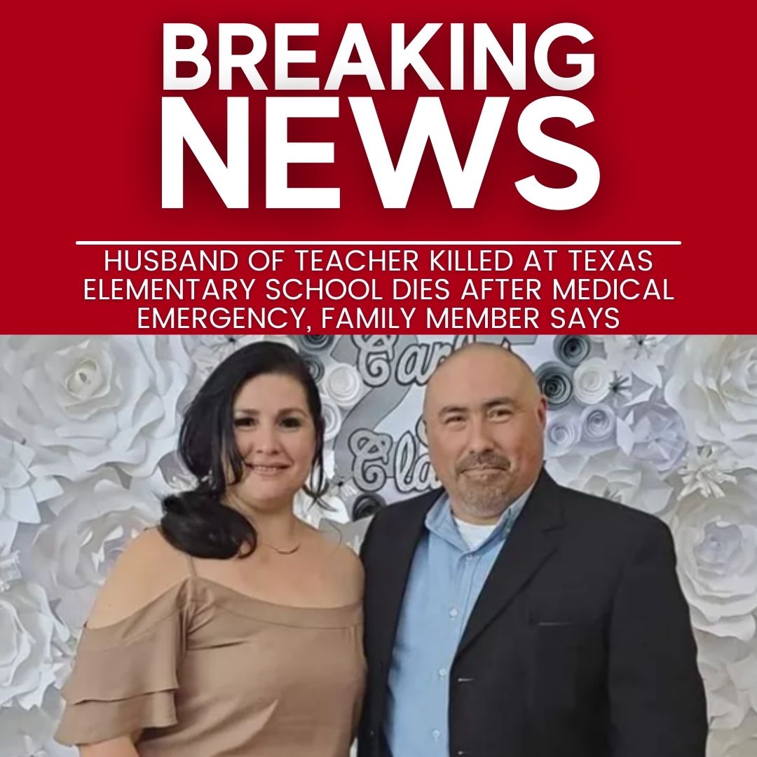 HEARTBREAKING: The husband of Irma Garcia, a fourth grade teacher killed during the Uvalde school shooting, has reportedly died of a heart attack, two days after the attack.

bit.ly/3sYT76r?utm_so…
