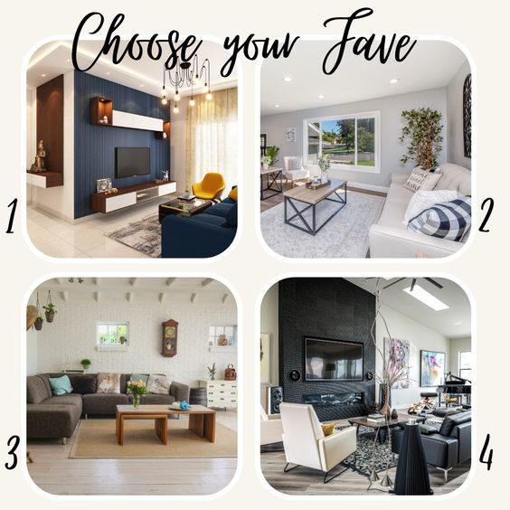 It's time to choose your favorite! Which living room stands out the most to you? #chooseyourfave #faves #favorite #livingroom #homedesign #homedecor #interiors #interiordesign #interiordecor 
𝑵𝒐𝒐𝒈𝒂 𝑯𝒐𝒎𝒆 𝑻𝒆𝒂𝒎

 #Move #ChattanoogaHomes
#NoogaTeam