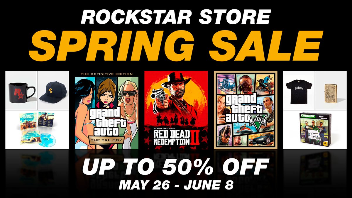 Rockstar Games announces Steam Sale offering GTA 5 and more titles