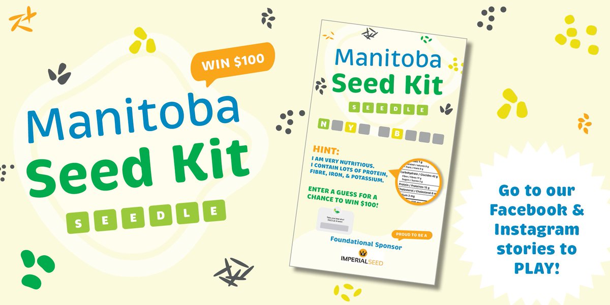 aitcmb's tweet photo. It's the last day to play #SEEDLE!
Head over to our Facebook & Instagram stories to submit your best guess for a chance to win a $100 gift card!🎉
#MBSeedKit #mbteachers #AgEducation https://t.co/AyYTrZCpbX