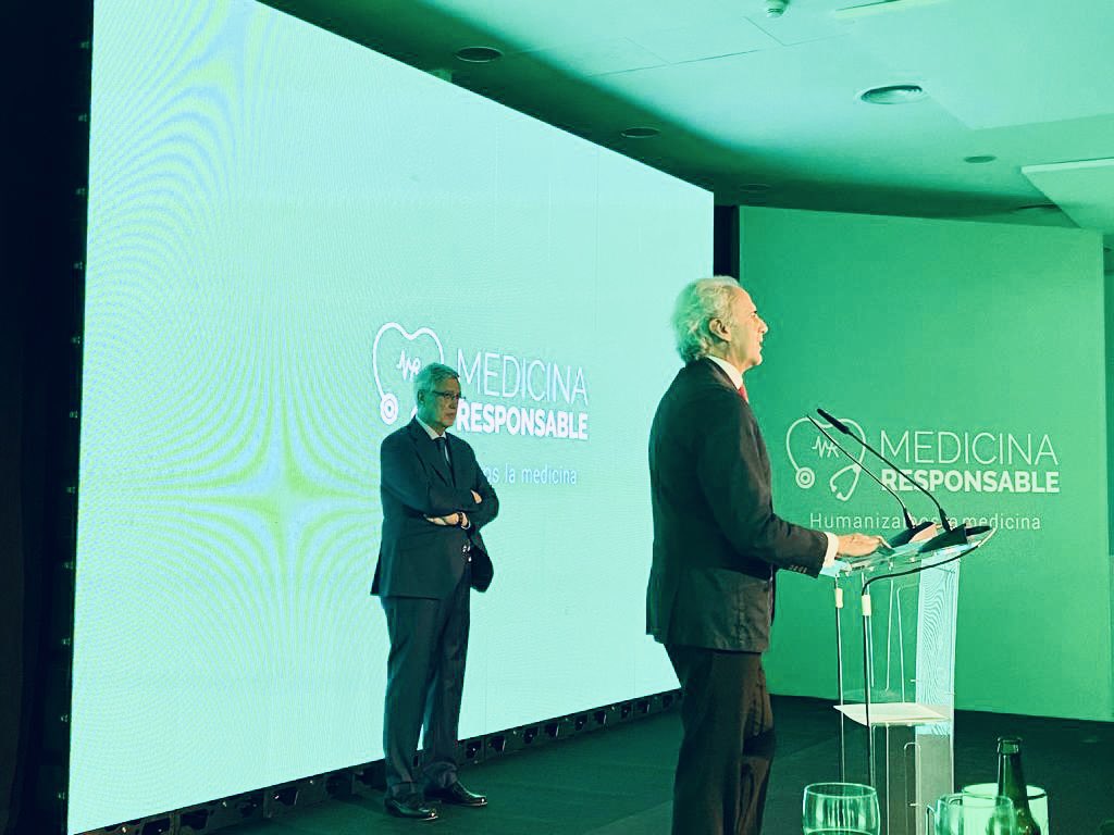 Un placer acompañar la presentación de <a href="/medicinarespon/">Medicina Responsable</a>. Un nuevo medio de comunicación digital de actualidad sanitaria con acento en la humanización.

Una comunicación en salud de primer nivel, clara y precisa, es fundamental para proteger a la sociedad.
#MedicinaResponsable