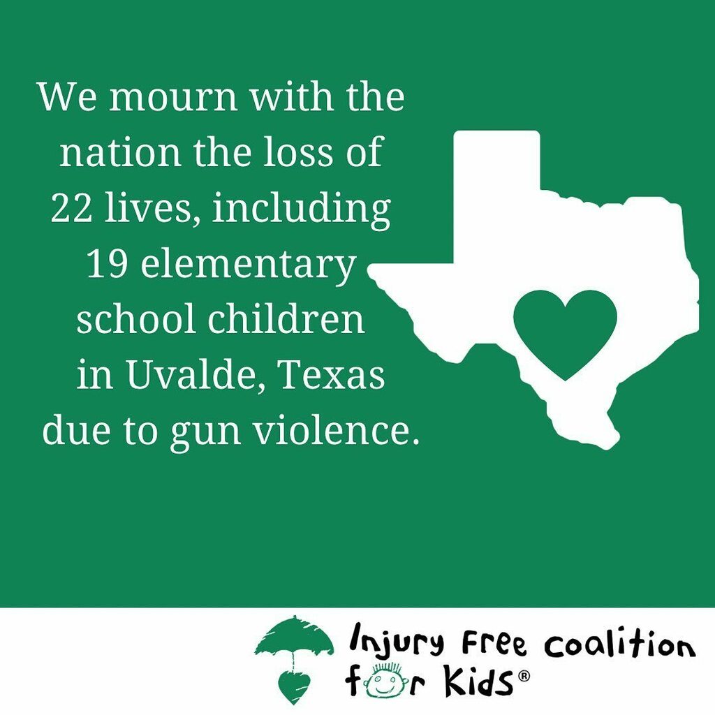 A message from our Injury Free board regarding the #GunViolence in Uvalde. . . . The National Assoc of School Psychologists @nasponline provides the following tips for parents of children: -Provide a developmentally appropriate, clear, and straightforwa… instagr.am/p/CeCHbqFPyFE/