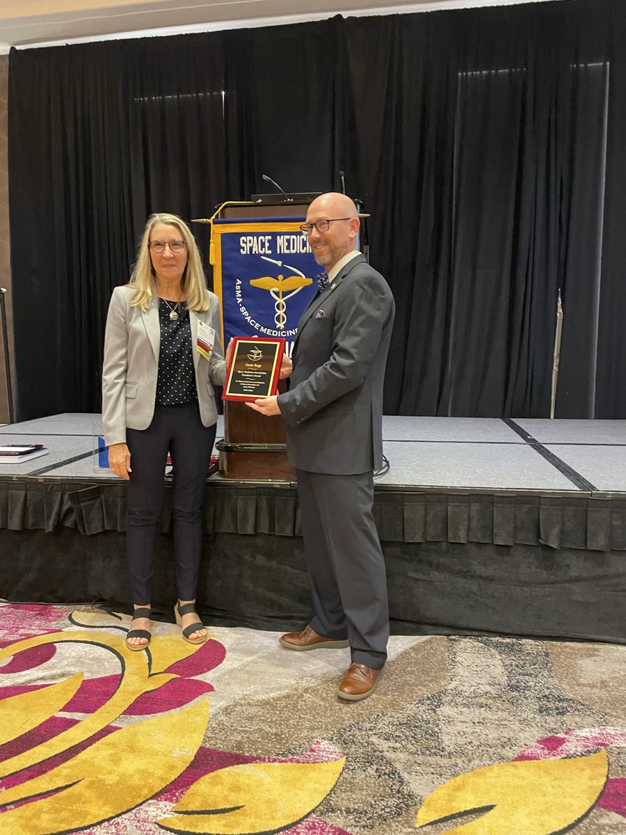 Congratulations to Genie Bopp on being selected for the President’s award! #AsMA2022