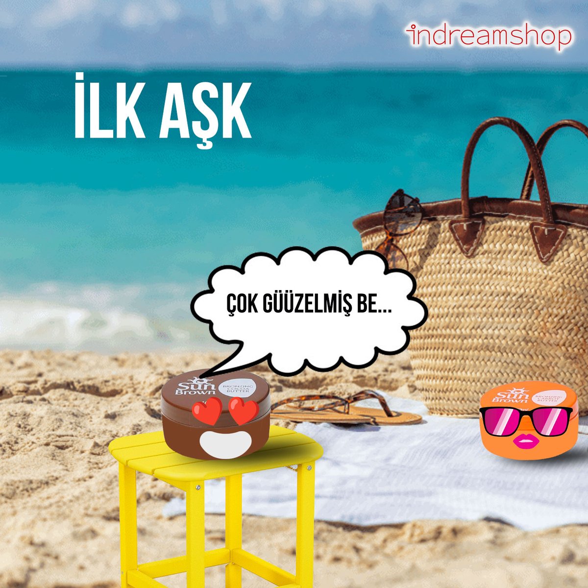 Sun Brown ürünleri indreamshop.com da... @sunbrown_comtr #indreamshoptr #indreamshop #sunbrowntr #photooftheday #sunprotection #tanning #kozmetik #cosmetic #beachlife #beachvibes #thursday #goodnight