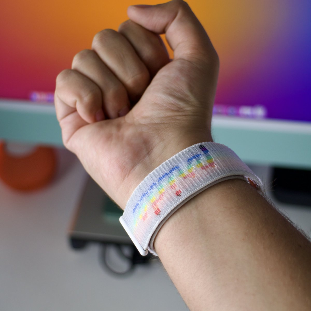 iMatteo_Pau's tweet photo. #AppleWatch #PrideBand 2022! https://t.co/Ieo8u8mKxN