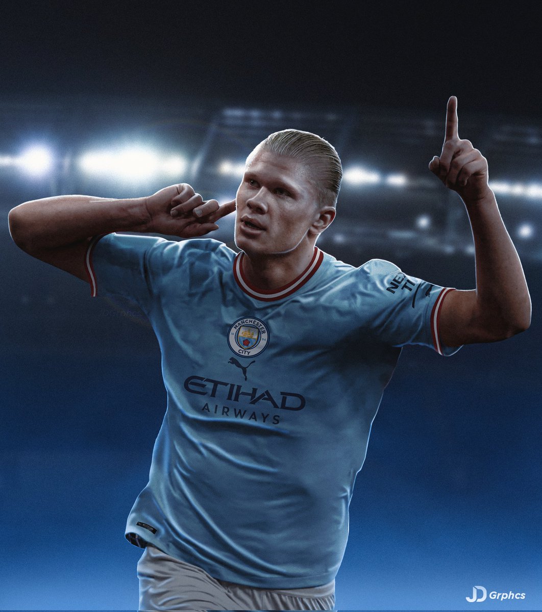 Announce ERLING HAALAND <a href="/ManCity/">Manchester City</a>. 🇳🇴💙