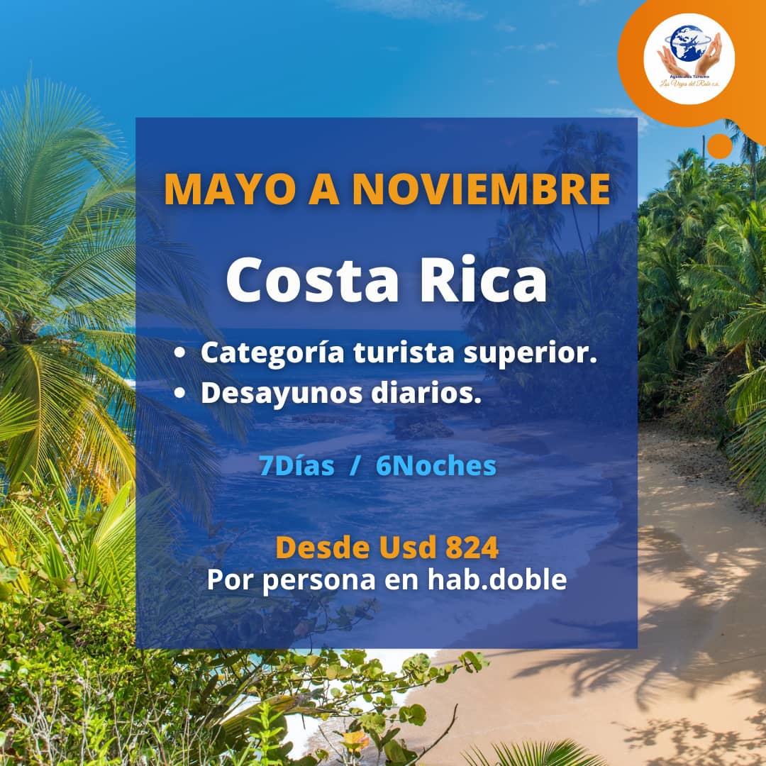 ViajesDelRabi's tweet photo. 😬¡Pregunta ya !✈
🏝😎🌟Disfruta de playas y un hermoso paisaje.
#paqueteturístico #playas #CostaRica🇨🇷 #Venezuela #maracay 
#centroempresarialeuropa #agenciadeviajes #viaje #travel #descanso #familia https://t.co/zMkwjBUAyW
