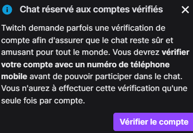 The_Eejil's tweet photo. 1/2
J'espère que c'est une blague ? Déjà qu'on se bouffe des pubs en plein milieu de stream, 10 minutes ou moins après être arrivés (avec déjà une pub) Maintenant on veut nous extorquer notre numéro de téléphone pour le revendre à je sais pas qui ? 

@TwitchFR https://t.co/gpnIsaAvaa