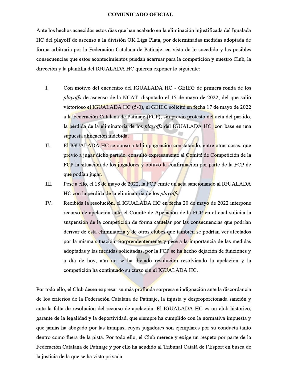 🔵COMUNICAT OFICIAL🔴