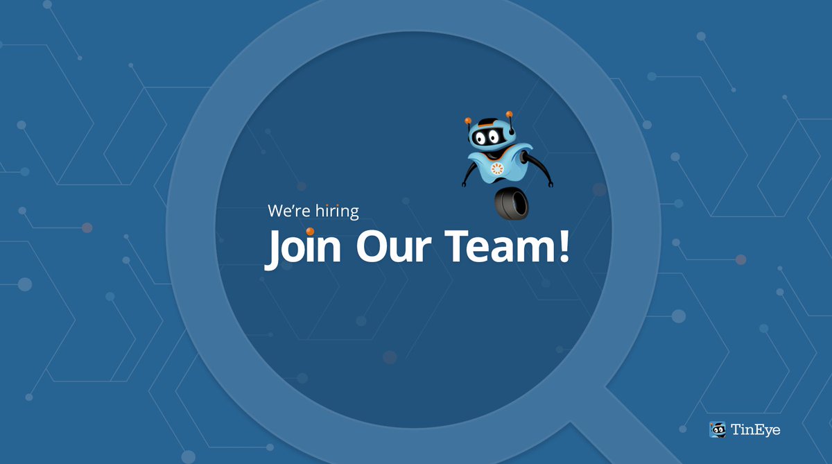 We’re looking for a Sales Support Rep to join our fantastic team in Toronto. Is that you? Or know anyone who would be a good fit? 
Excellent and supportive work culture, 4DWW (after 1 year), growth opportunities, and more!  
tineye.com/sales_support_…