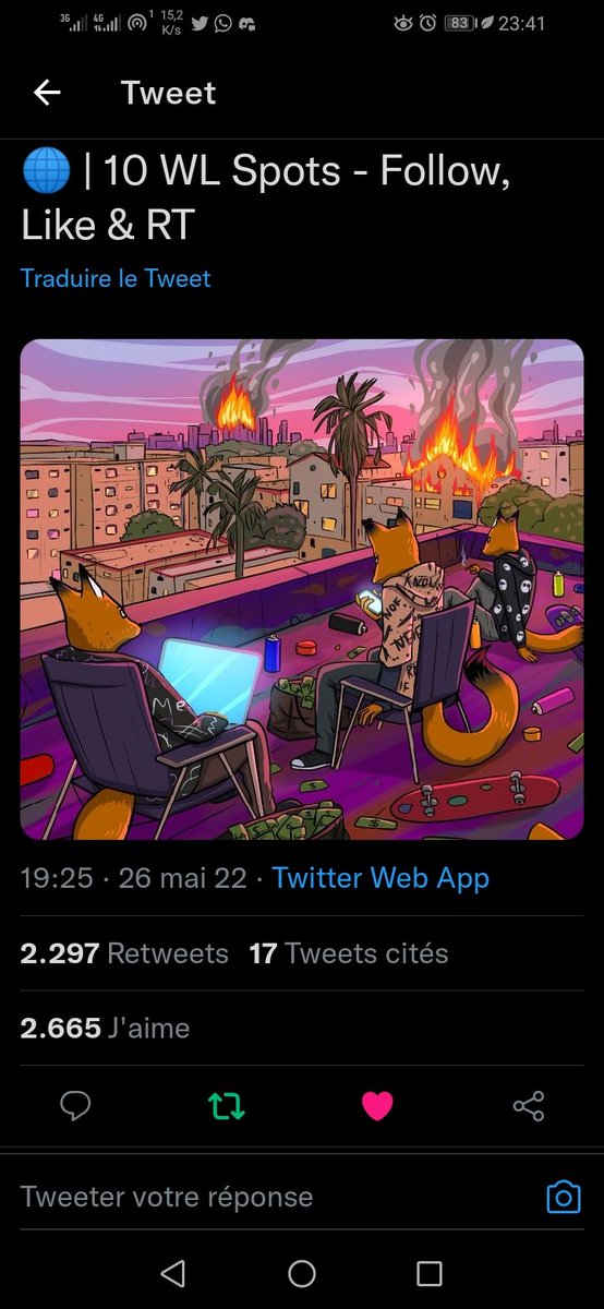 NFTs promoter tweet media