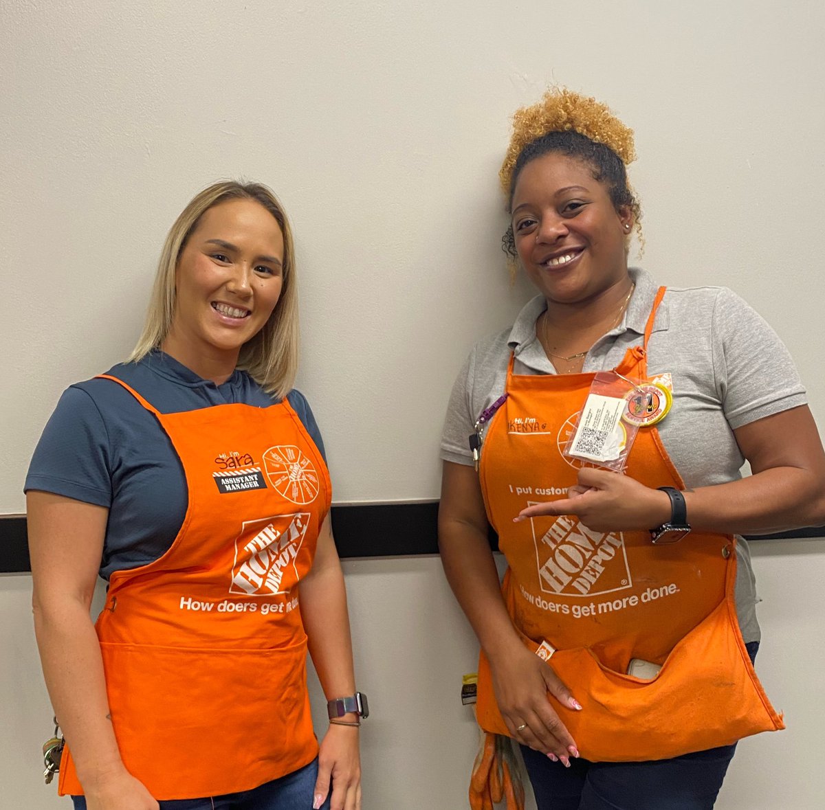Congrats to our CXM Sara on her promotion to ASM ‼️Way to go Sara… oh and by the way I hired her a little over 2years ago. ☺️<a href="/Saralo0723/">Sara Lo</a> <a href="/JKP3535/">John Patterson</a> <a href="/OmarHerTHD/">Omar Hernandez</a>