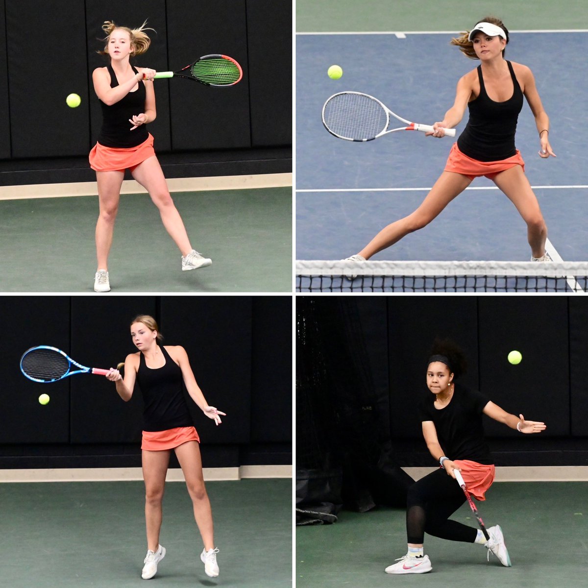 EnsworthTigers's tweet photo. Congratulations to Doubles teams Mimi Bowen/Leena Hamdan and Anna Brock/Hadley McCormack on a great season and finishing as state doubles semi-finalists. https://t.co/m33IscL8MS
