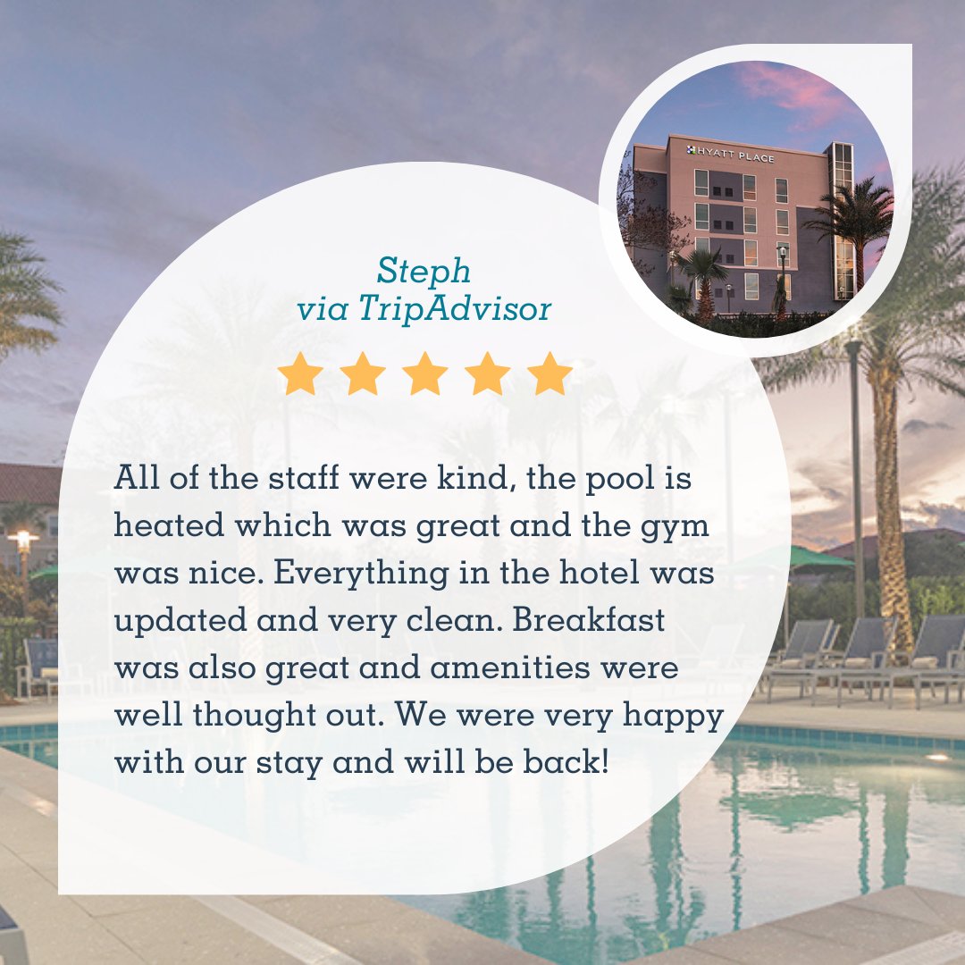 Thank you so much for the lovely review, Steph! We are happy to have accommodated your stay with our amenities and friendly staff. Please come back soon!