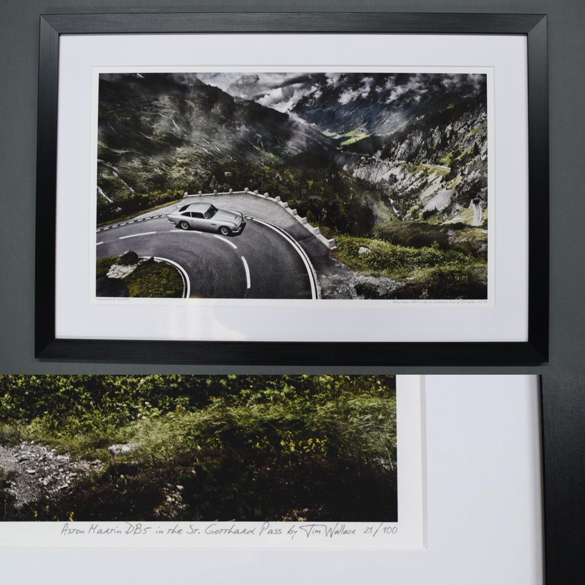 Limited100HQ's tweet image. We are delighted to announce that the winner of our @Bond_Lifestyle prize giveaway is Michael Smits from the 🇳🇱Netherlands🇳🇱, who has won Edition 21/100 of '#AstonMartinDB5 in the St. Gotthard Pass' by Tim Wallace, available exclusively at Limited100.co.uk/products/aston…