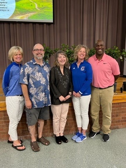 Congratulations to our retirees, Pattie Henderson, Dean Klempke, Anita Hummel, Kelly Harrison and Brian Clayton.  You made a difference at Ann Hawkins Gentry Middle and you will be missed greatly!  Best wishes for the future!