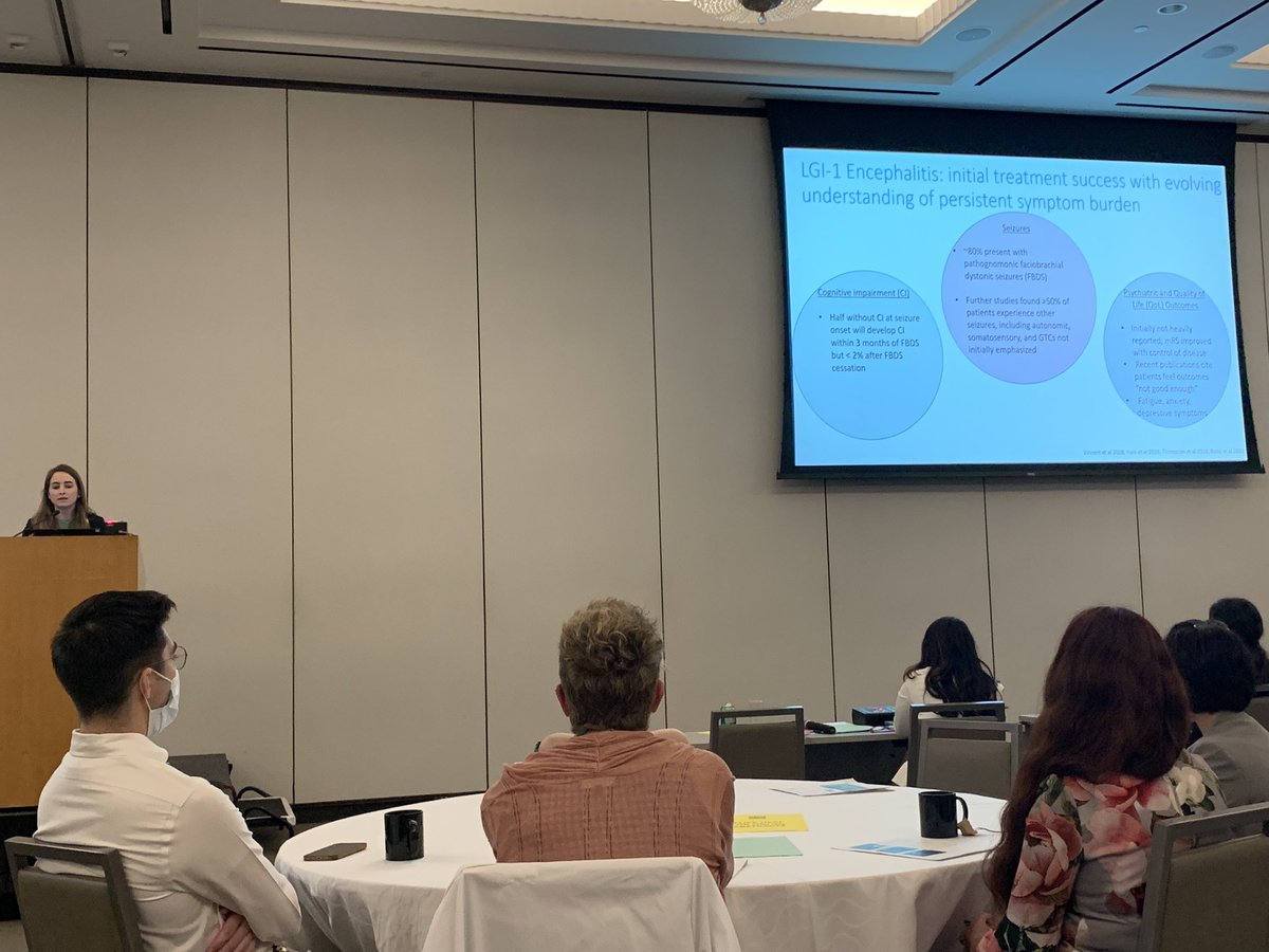 Karlo Toljan (@karl0cb) on Twitter photo Congrats to dear colleague <a href="/ceswetlik/">Carrie Swetlik, MD MS</a> for presenting at Neuro Institute research day; LGI1 encephalitis - epilepsy/seizure and neuropsych outcomes <a href="/CLENeurons/">Cleveland Clinic Neurology Residents</a> <a href="/VineetPuniaMD/">Vineet Punia</a> <a href="/AKunchok/">Amy Kunchok</a> <a href="/maryannmays11/">MaryAnn Mays, MD</a> <a href="/encephalitis/">Encephalitis International</a> <a href="/ae_society/">International Autoimmune Encephalitis Society</a> @ANG_Oxford Congrats to dear colleague <a href="/ceswetlik/">Carrie Swetlik, MD MS</a> for presenting at Neuro Institute research day; LGI1 encephalitis - epilepsy/seizure and neuropsych outcomes <a href="/CLENeurons/">Cleveland Clinic Neurology Residents</a> <a href="/VineetPuniaMD/">Vineet Punia</a> <a href="/AKunchok/">Amy Kunchok</a> <a href="/maryannmays11/">MaryAnn Mays, MD</a> <a href="/encephalitis/">Encephalitis International</a> <a href="/ae_society/">International Autoimmune Encephalitis Society</a> @ANG_Oxford