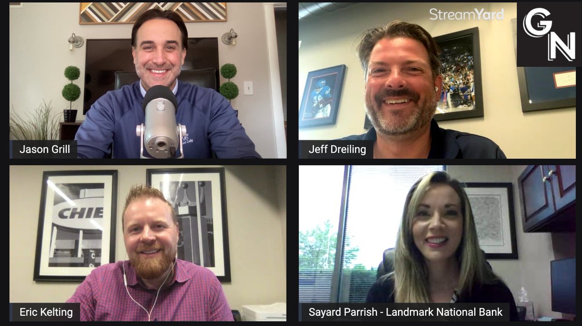 The co-founders @CompleteLegalKC, Jeff Dreiling/Eric Kelting, join <a href="/GrillNationShow/">Grill Nation with Jason Grill</a>! Incredible dialogue with this crew. Too much fun! 

Listen 🎙: podcasts.apple.com/us/podcast/two…

Watch 📺: youtu.be/GEzzO_Pe2Os

<a href="/LandmarkNatlBan/">Landmark Natl Bank</a> #KC #GrillNation #Business #Podcasts #Entrepreneurship