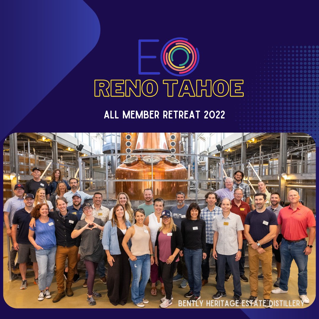EORENOTAHOE's tweet photo. It was an amazing retreat for our EO Reno Tahoe members at the Bently Heritage Estate Distillery. We received 9+ ratings for this event. Thank you, EO for an amazing year! https://t.co/ZL2489T3dh