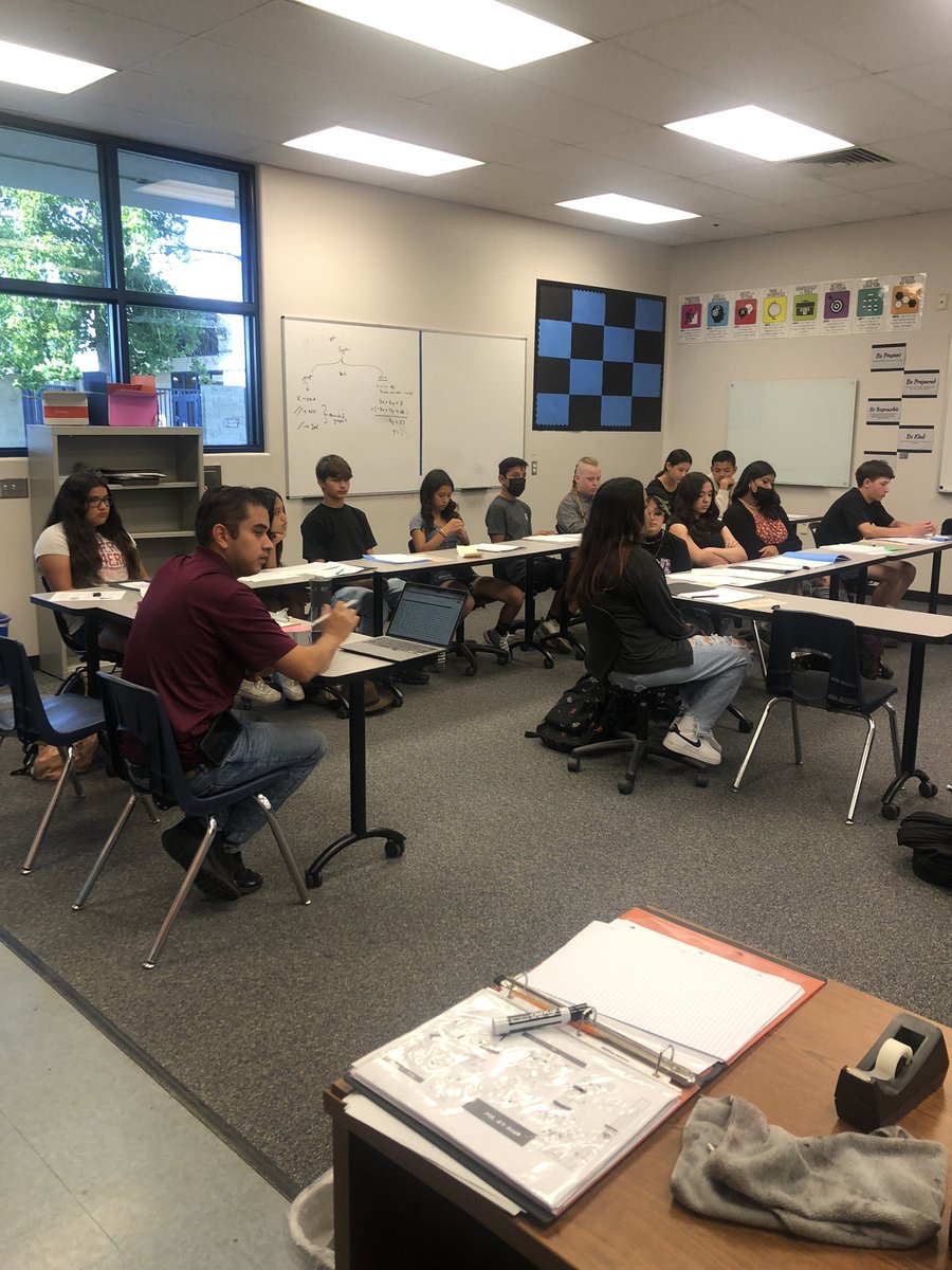 An amazing Socratic seminar took place in <a href="/MrRQuiroz/">Ryne Quiroz</a> room today! Students reflected on math content and practices, collecting data for next years instruction! Great math sentence stems were in use too! #Growthmindset #BMSProud <a href="/BurtonSchools/">Burton Schools</a>