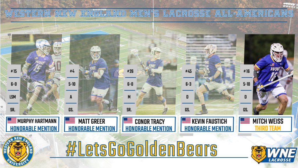 Congrats to these 5 young men who wore the blue and gold! They raised the standard!#Bearball#leftitbetter!