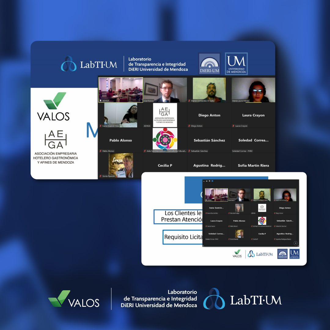 Junto a <a href="/VALOSRSE1/">VALOS</a> realizamos una charla de introducción al Compliance, Programas de Integridad y su implementación en Pymes, para <a href="/AEHGAMendoza/">AEHGA Mendoza</a>
La capacitación estuvo a cargo de Maria E. Cabus Marengo y Gianfranco Barchiesi

#compliance #sostenibilidad
<a href="/UdeMendoza/">UM</a> <a href="/ExtensionUM/">ExtensiónUM</a>