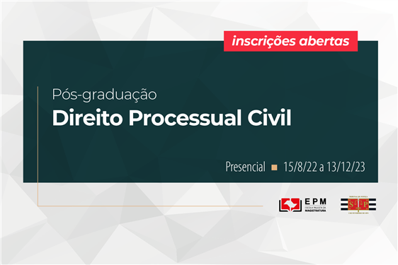 TJSPoficial's tweet image. EPM promoverá novo curso de especialização em Direito Processual Civil: bit.ly/3lLhEHY #EPM #ProcessoCivil #SomosTJSP #AJustiçaPróximadoCidadão #RedesSociais #SocialMedia #MídiasSociais
