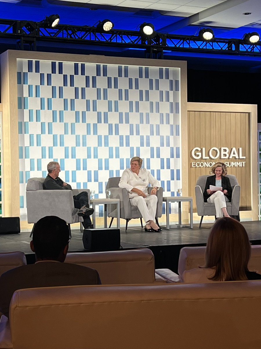 @AnthemInc CEO Gail Bourdreax “The biggest part of healthcare data is trust…patients have to trust us with their data.” Thank you @IndianaUniv president Dr. Pamela Whitten for leading the conversation. #INGlobalSummit @Indiana_EDC