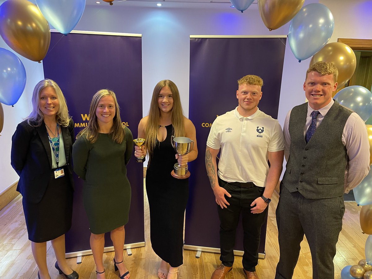 Well done Mia. Thanks to our all our staff and sports personalities!