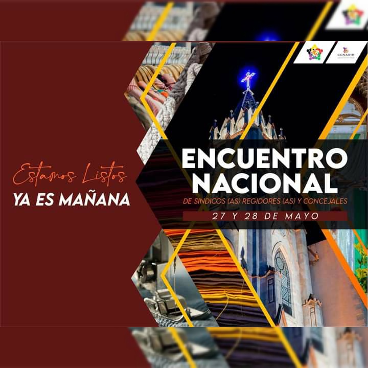 conasyr's tweet photo. ¡Nos vemos mañana! https://t.co/dbpjVHysLh