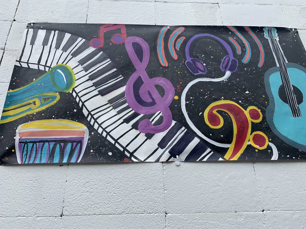 stevecraig70's tweet photo. Cameron News You Choose https://t.co/WW2vfxpDze. Art Murals outside Cameron… thank you student artists! https://t.co/MUb4LiBhTR