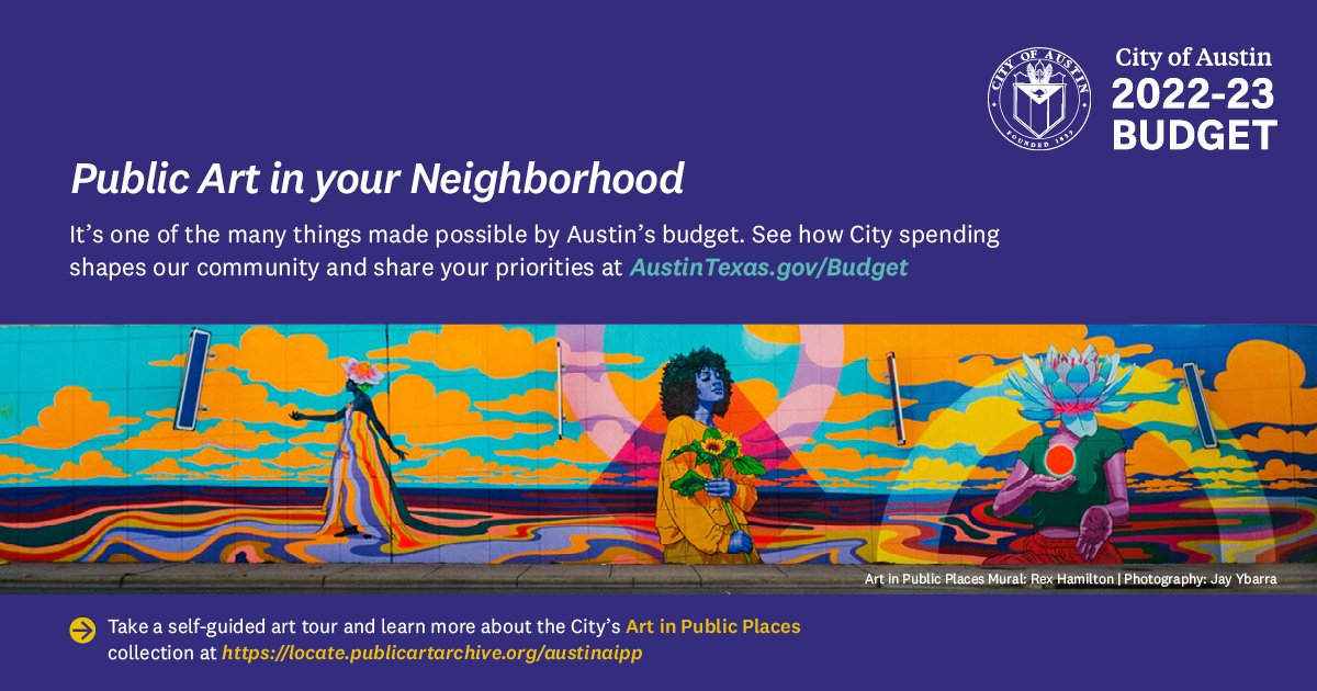 City of Austin on Twitter "Public art in your neighborhood is one of