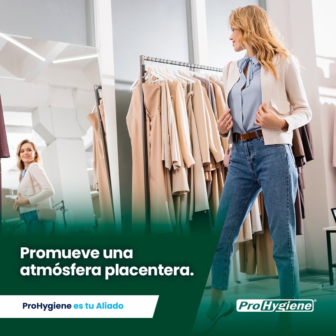 SomosProHygiene's tweet photo. En tiendas de indumentaria, crear un vínculo positivo entre el producto y el aroma es fundamental. 💪⁣
⁣
Por ejemplo, si en tu local vendes trajes de baño, la frescura de nuestra fragancia Aires Patagónicos podría ser muy seductora, ya que evoca a montañas y vacaciones. 🙌⁣ https://t.co/HG9fmFawXA