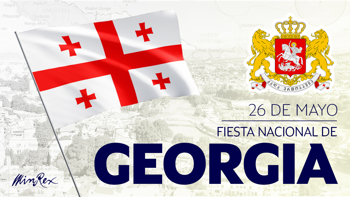#Cuba 🇨🇺 felicita al pueblo y al gobierno de #Georgia 🇬🇪 en ocasión de su Fiesta Nacional.

Ratificamos la voluntad de continuar desarrollando las relaciones de amistad entre nuestros países.