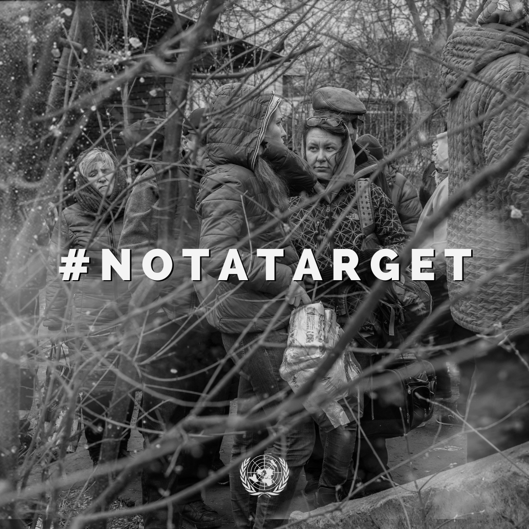antonioguterres's tweet photo. Civilians always pay the highest cost of war.

Last year, the @UN recorded at least 11,075 civilian deaths across 12 armed conflicts.

Civilians are #NotATarget. They must be protected, at all times. https://t.co/utcJ3ALeRa